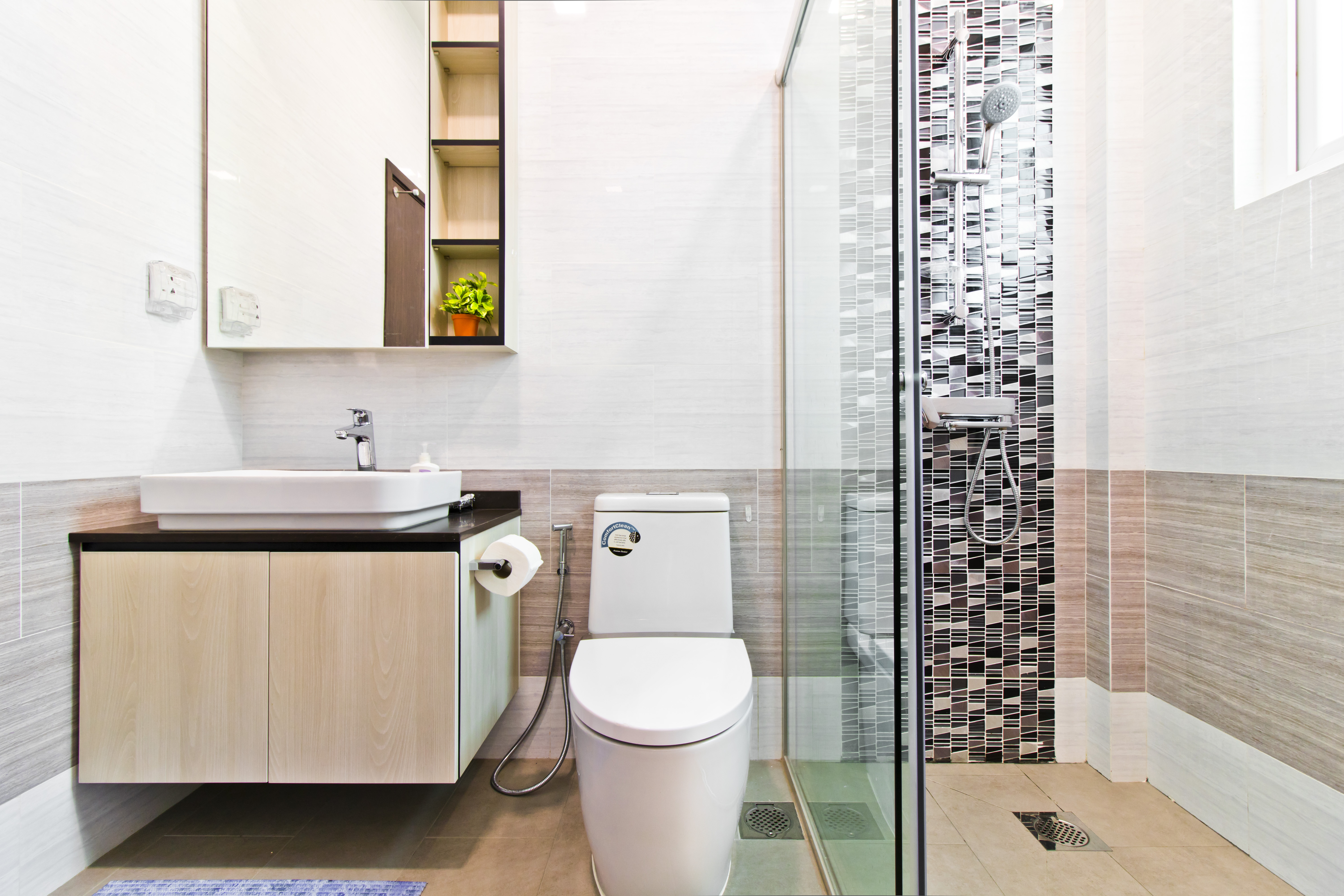 Classical, Modern, Resort Design - Bathroom - Landed House - Design by Ban Yew Interior Design Pte Ltd