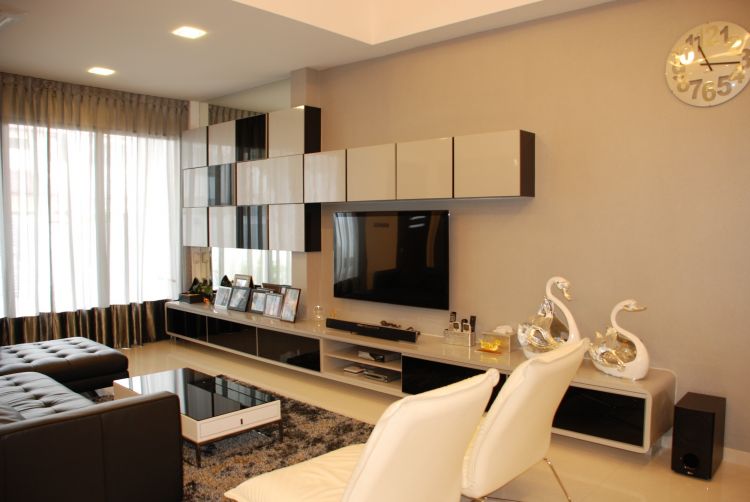 Contemporary, Modern Design - Living Room - Landed House - Design by B&E Group Pte Ltd