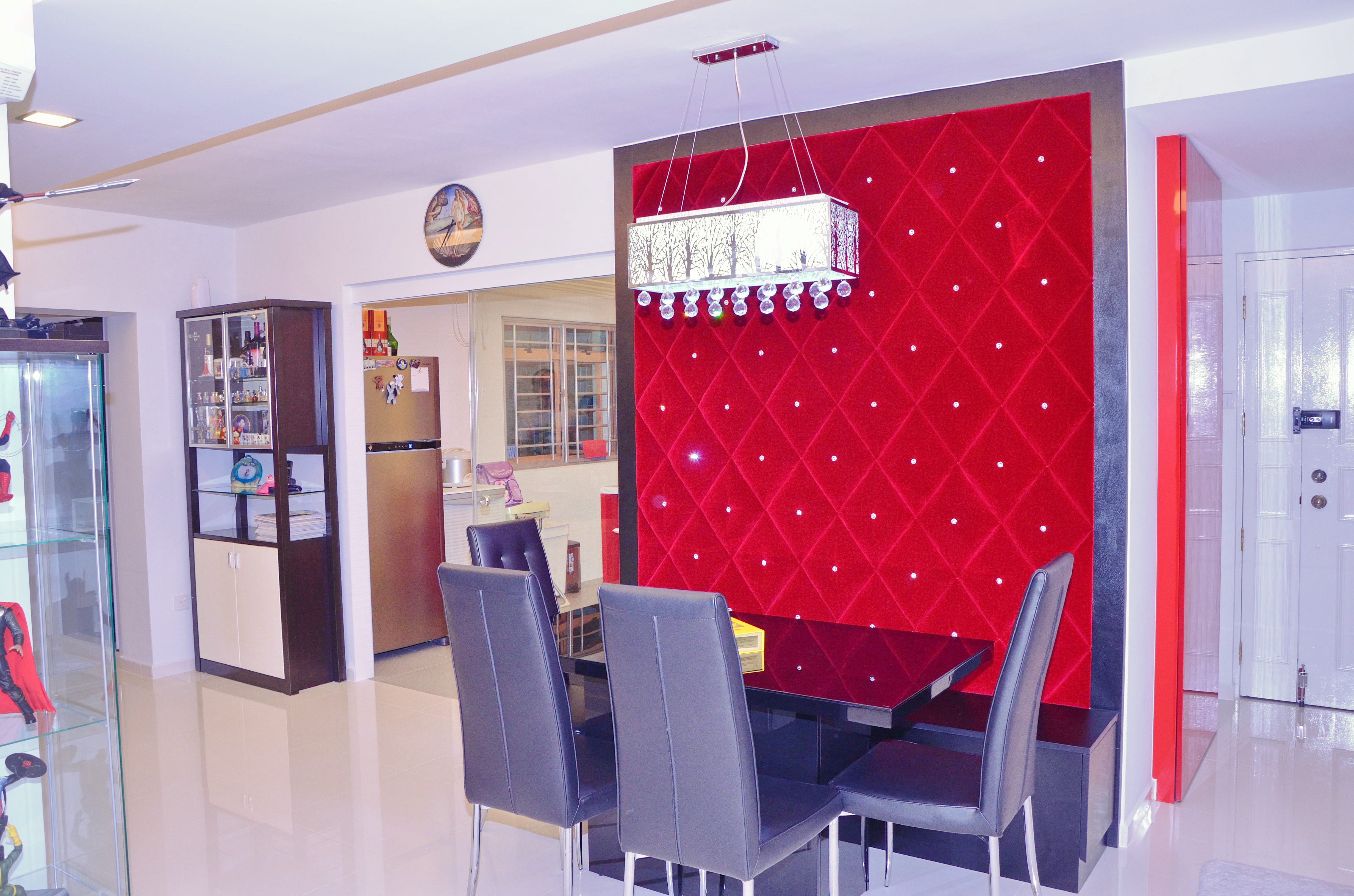 Minimalist, Modern Design - Dining Room - HDB 5 Room - Design by Benz Design Interior