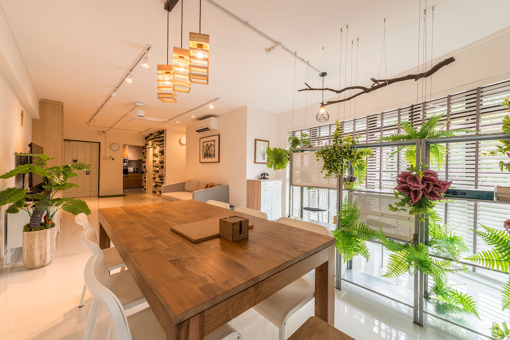 Contemporary, Minimalist, Scandinavian Design - Living Room - HDB Executive Apartment - Design by Benz Design Interior