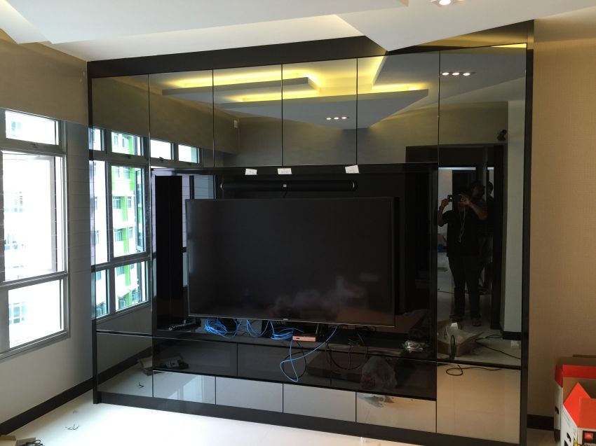 Minimalist, Modern Design - Living Room - HDB 4 Room - Design by Benz Design Interior