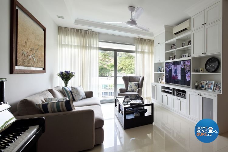 Black N White House Llp Condo Apartment At Bukit Timah 853 Classical Modern Design Living Room Inium By Black N White House