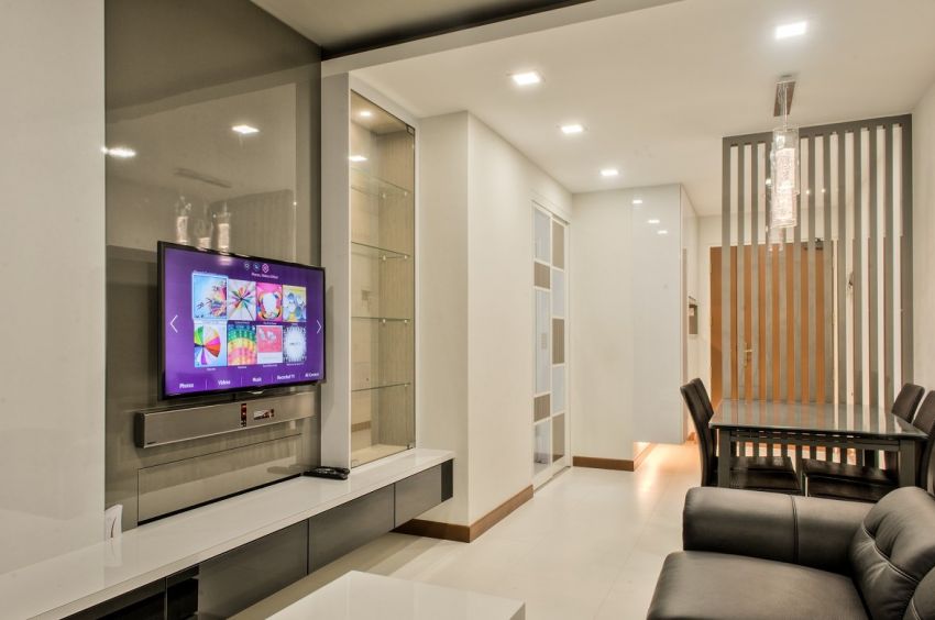 Contemporary Design - Living Room - HDB 3 Room - Design by Blackjack Royal Studio Pte Ltd
