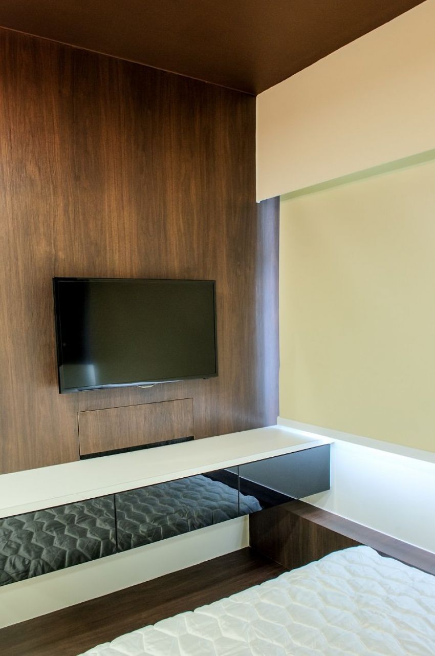 Contemporary Design - Bedroom - HDB 3 Room - Design by Blackjack Royal Studio Pte Ltd