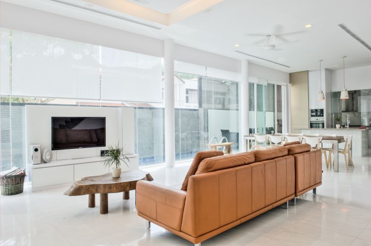 Modern, Tropical Design - Living Room - Landed House - Design by Blackjack Royal Studio Pte Ltd