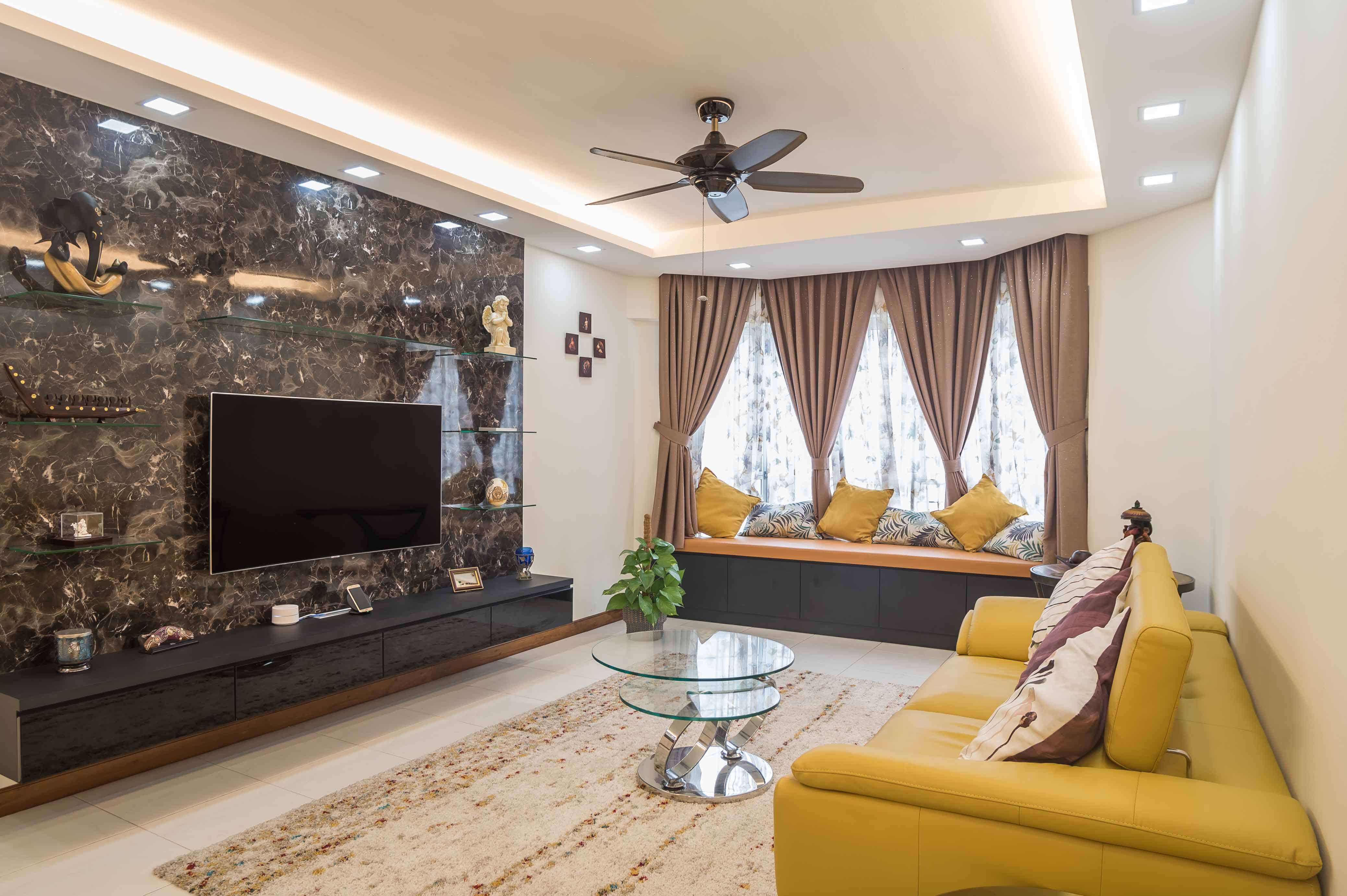 Modern Design - Living Room - Condominium - Design by Blackjack Royal Studio Pte Ltd