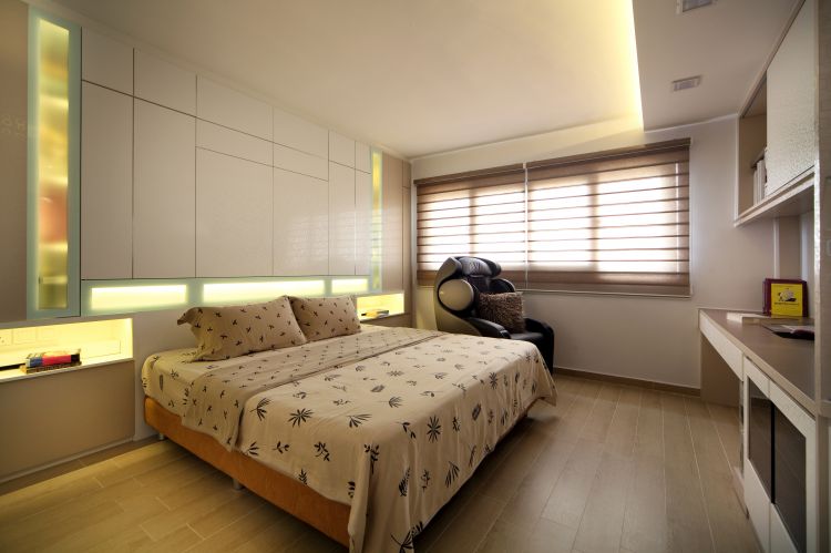 Contemporary, Modern Design - Bedroom - HDB 5 Room - Design by Boon Siew D'sign Pte Ltd
