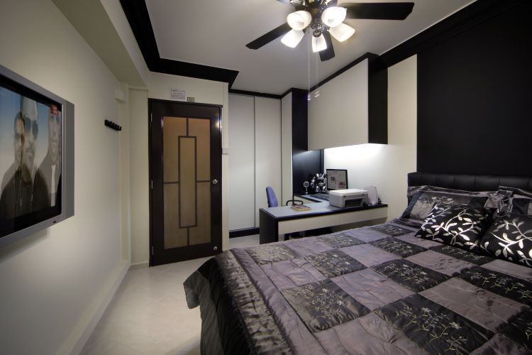 Classical, Modern Design - Bedroom - HDB 5 Room - Design by Boon Siew D'sign Pte Ltd