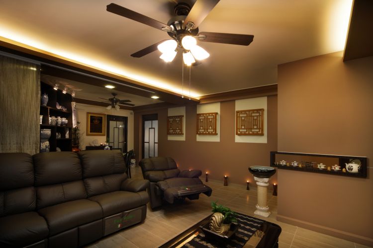 Classical, Modern Design - Living Room - HDB 5 Room - Design by Boon Siew D'sign Pte Ltd