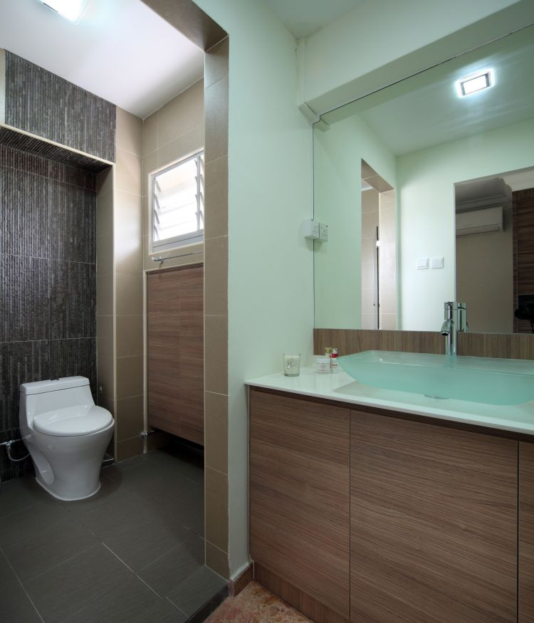 Country, Modern, Resort, Tropical Design - Bathroom - HDB 5 Room - Design by Boon Siew D'sign Pte Ltd