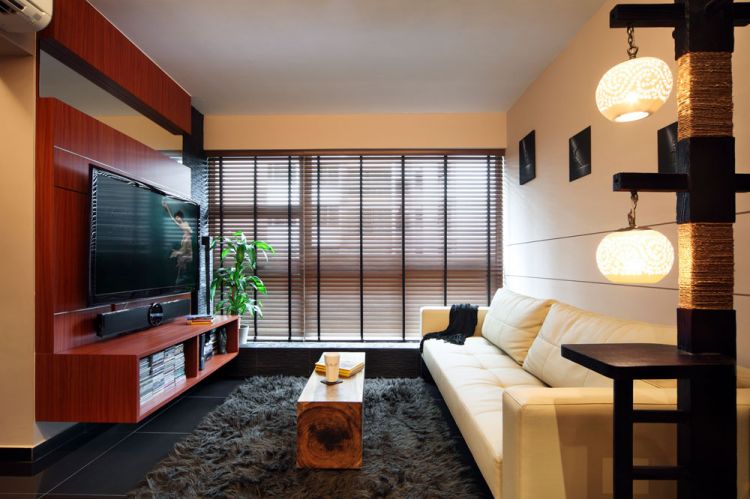 Contemporary, Modern Design - Living Room - HDB 4 Room - Design by Boon Siew D'sign Pte Ltd