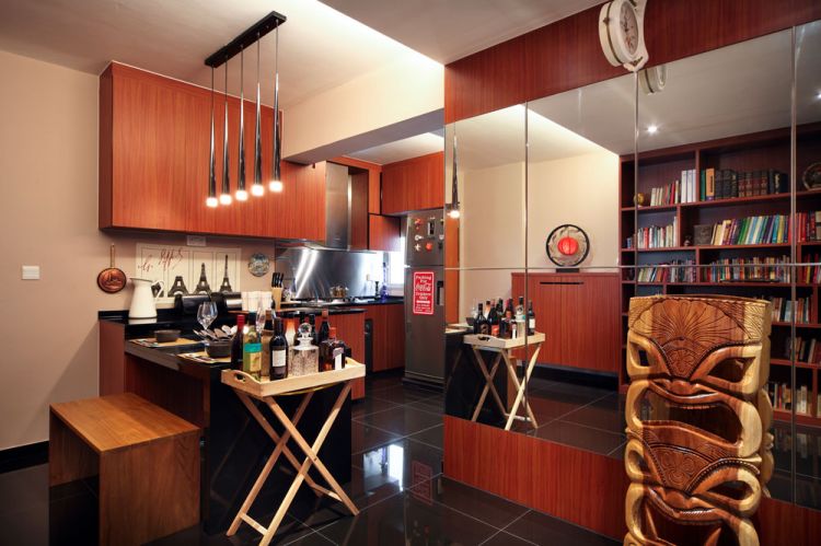 Contemporary, Modern Design - Dining Room - HDB 4 Room - Design by Boon Siew D'sign Pte Ltd