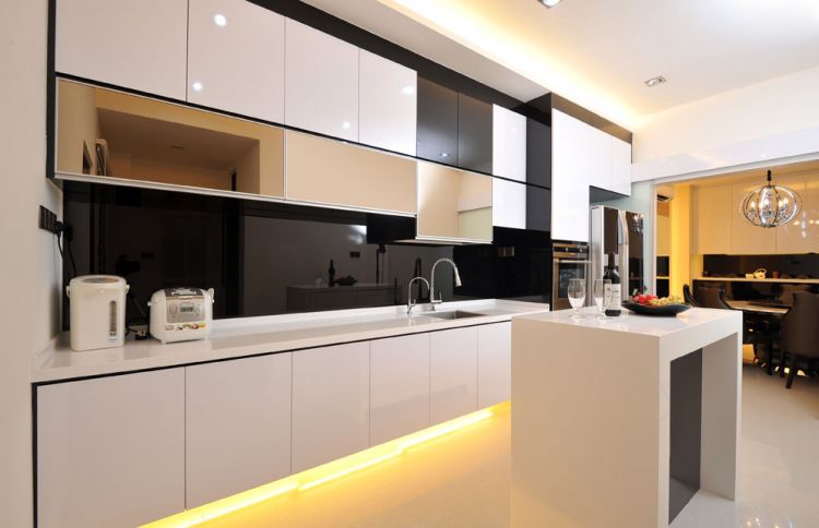 Contemporary, Modern Design - Kitchen - Landed House - Design by Boon Siew D'sign Pte Ltd