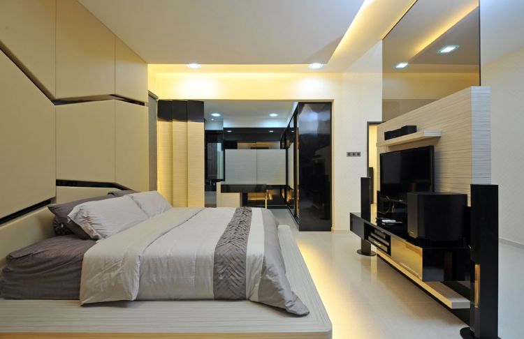 Contemporary, Modern Design - Bedroom - Landed House - Design by Boon Siew D'sign Pte Ltd