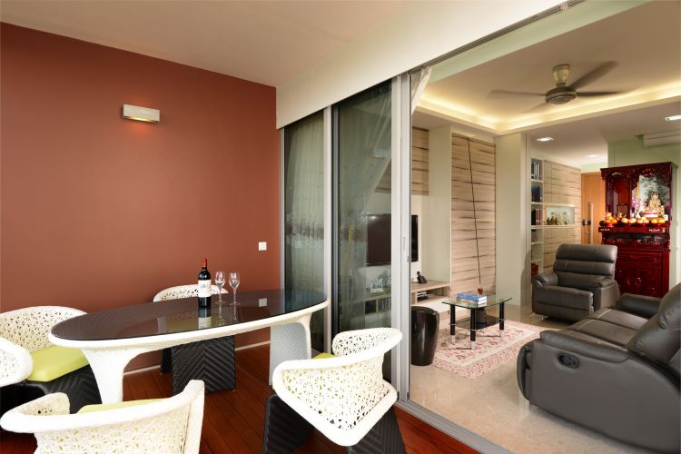 Classical, Contemporary, Modern Design - Balcony - Condominium - Design by Boon Siew D'sign Pte Ltd