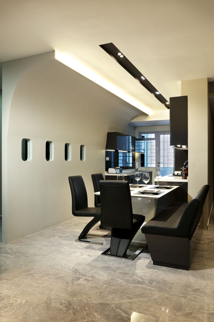 Contemporary, Modern Design - Dining Room - Condominium - Design by Briey Interior