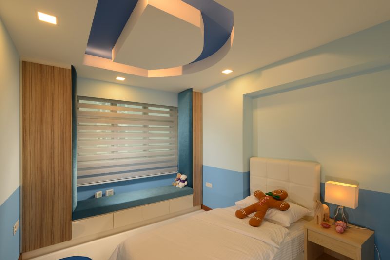 Contemporary, Modern, Resort Design - Bedroom - HDB 5 Room - Design by Cad Associates ID Pte Ltd