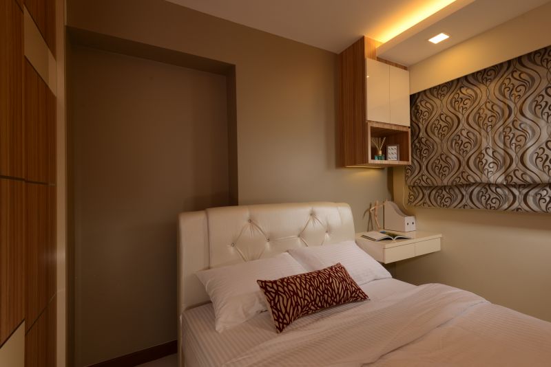 Contemporary, Modern, Resort Design - Bedroom - HDB 5 Room - Design by Cad Associates ID Pte Ltd