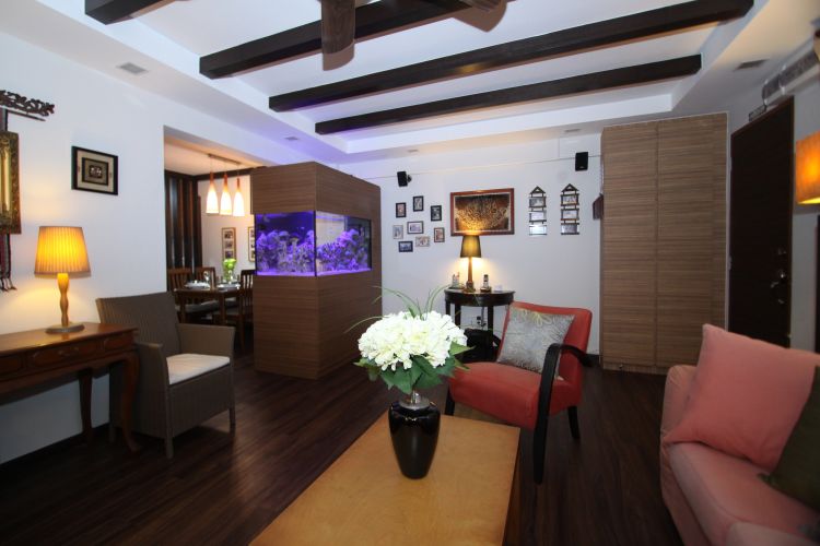 Contemporary, Modern, Retro Design - Living Room - HDB 5 Room - Design by Calibre Renovation & Design Studio