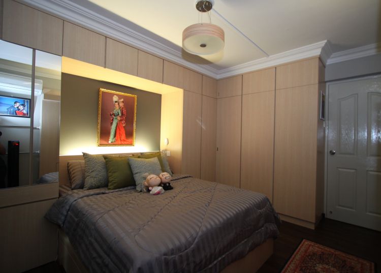 Contemporary, Modern, Retro Design - Bedroom - HDB 5 Room - Design by Calibre Renovation & Design Studio