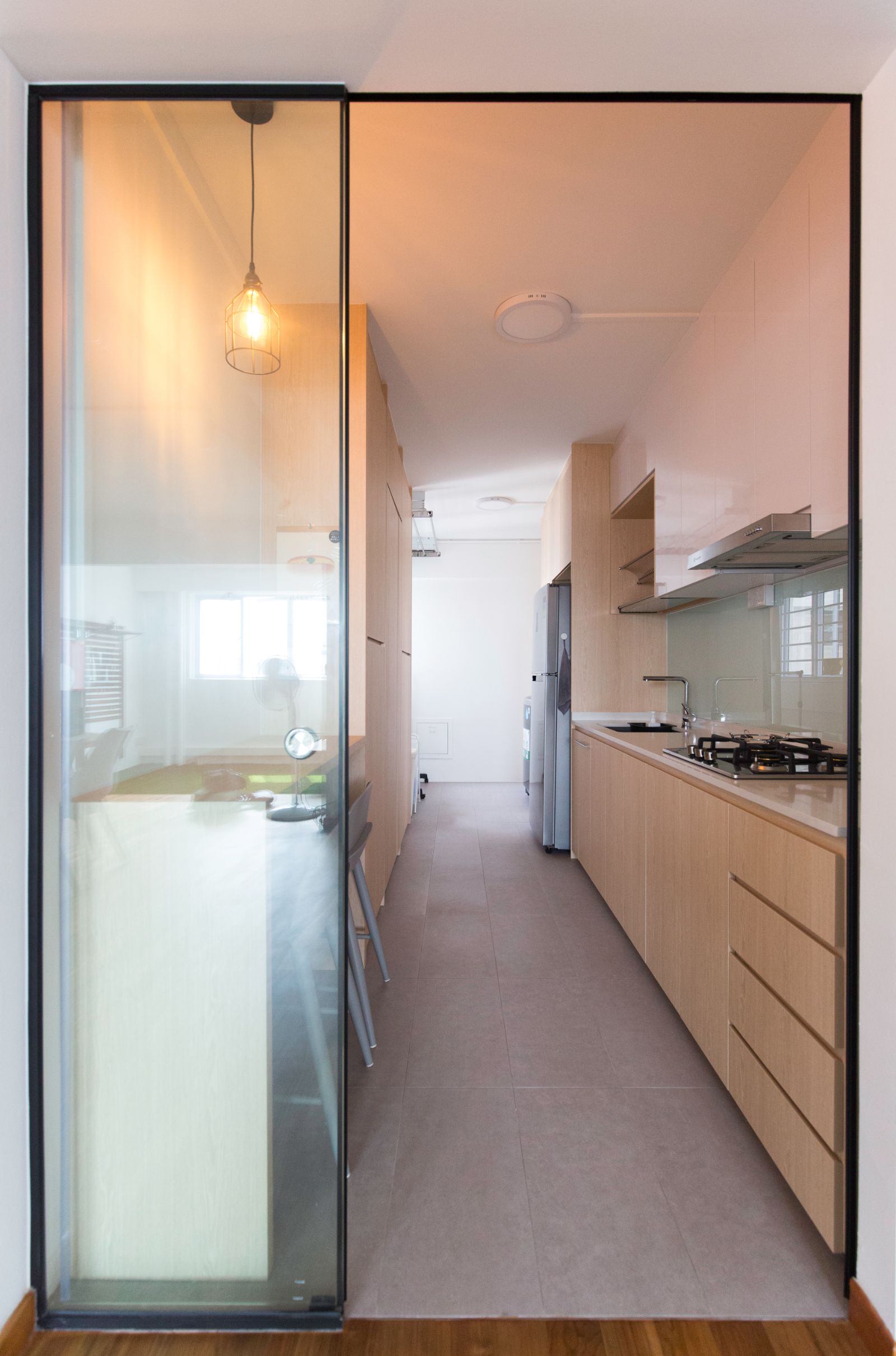 Minimalist Design - Kitchen - HDB 5 Room - Design by Carpenters 匠