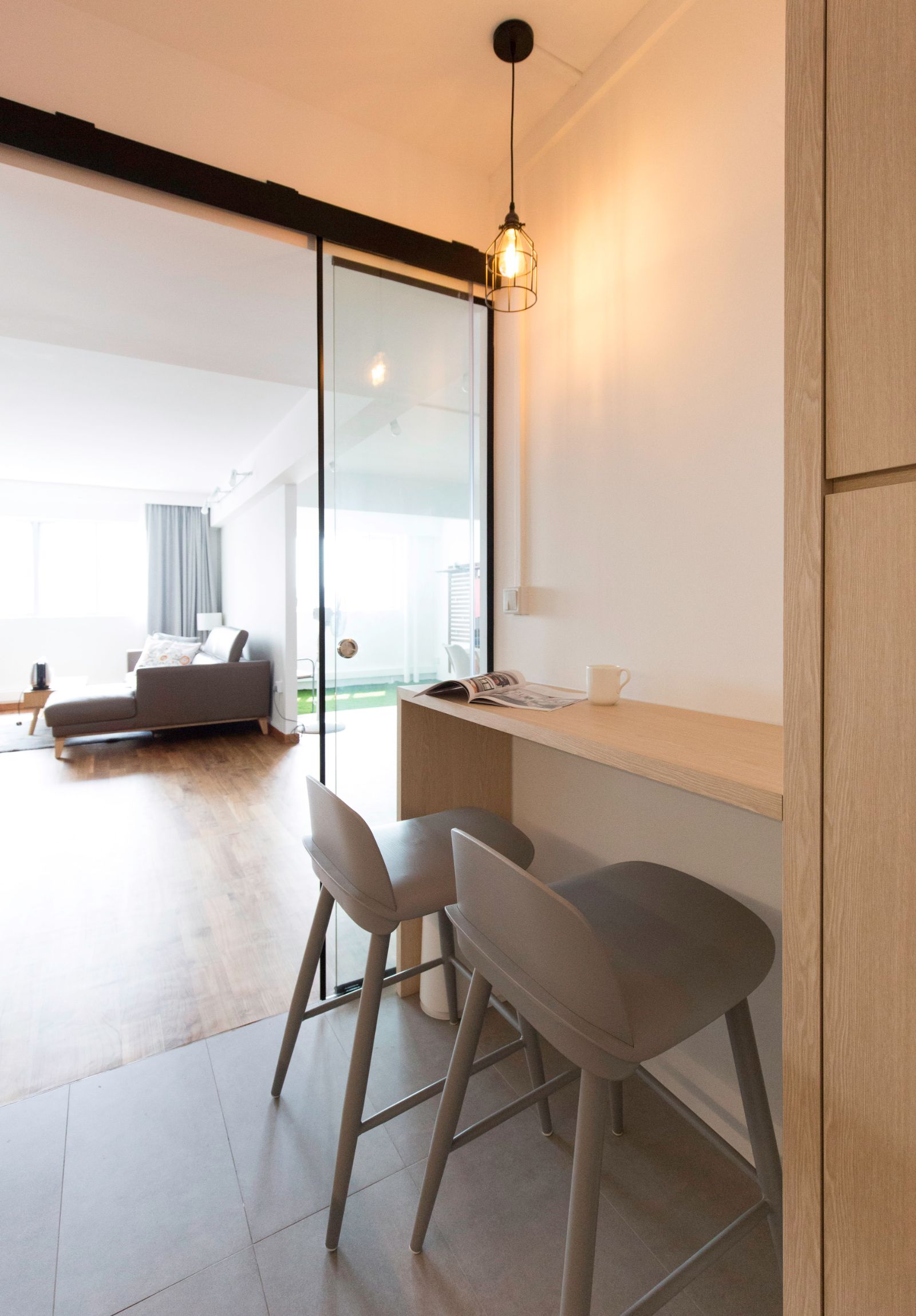 Minimalist Design - Kitchen - HDB 5 Room - Design by Carpenters 匠