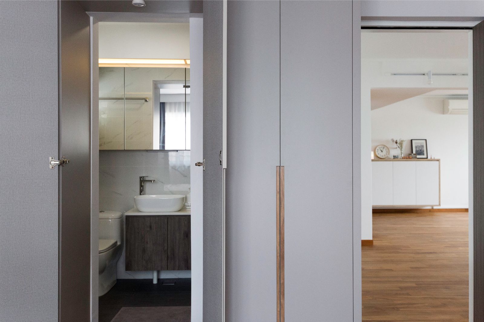 Minimalist Design - Bedroom - HDB 5 Room - Design by Carpenters 匠