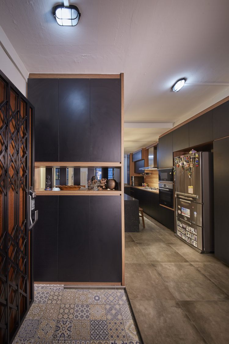 Industrial, Minimalist, Scandinavian Design - Living Room - HDB 5 Room - Design by Carpenters 匠