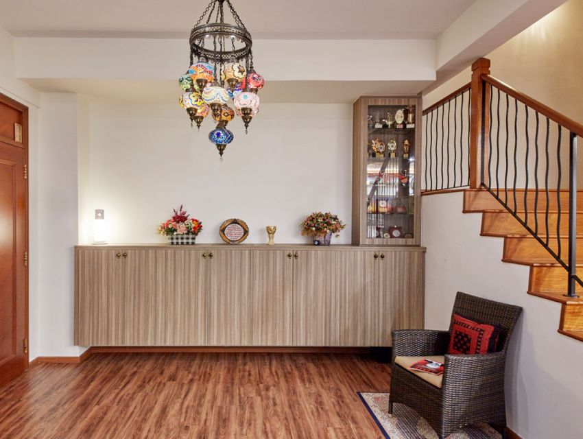 Contemporary, Mediterranean, Modern Design - Living Room - Landed House - Design by Carpenters 匠