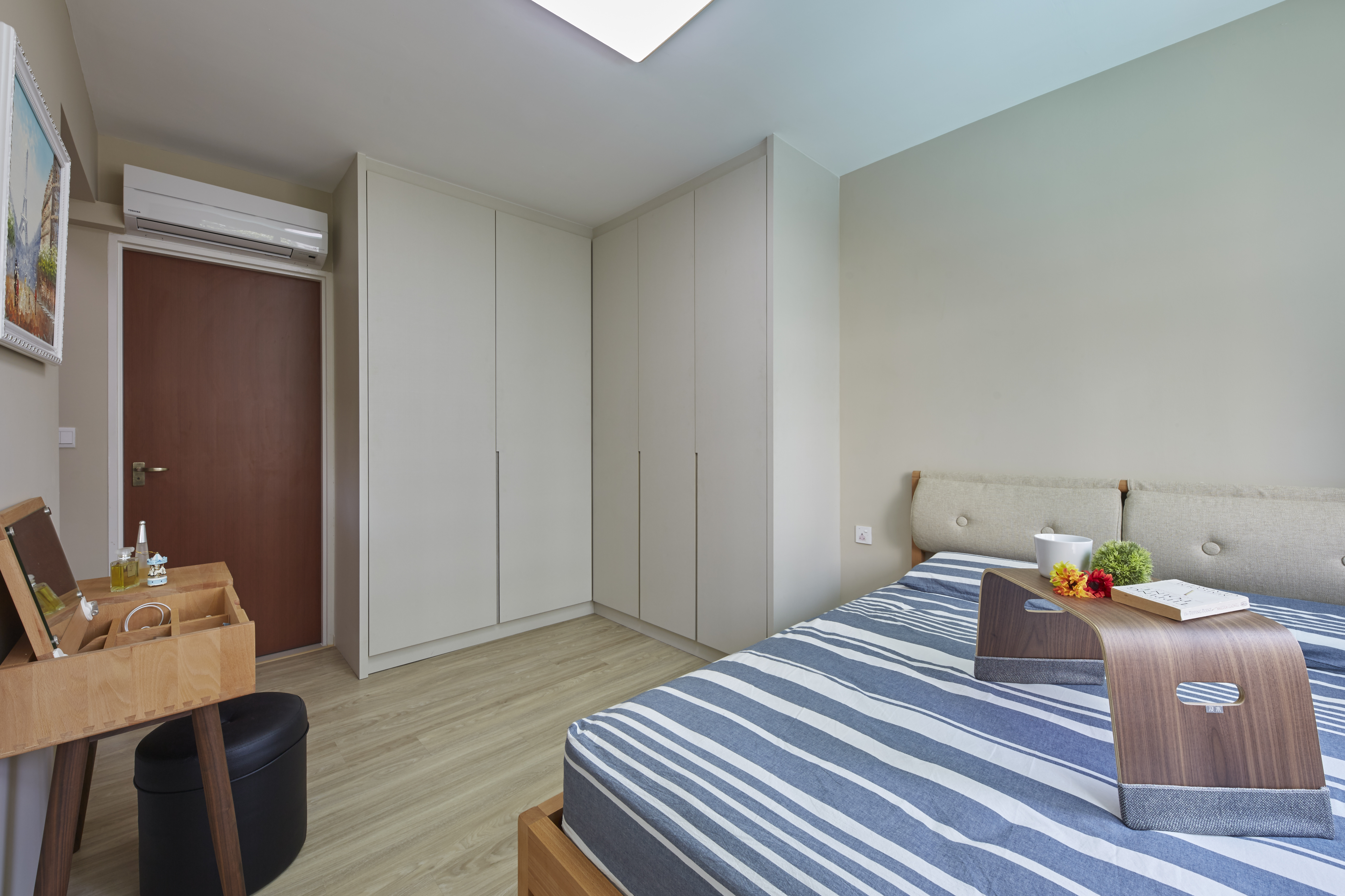 Minimalist, Scandinavian Design - Bedroom - HDB 4 Room - Design by Carpenters 匠