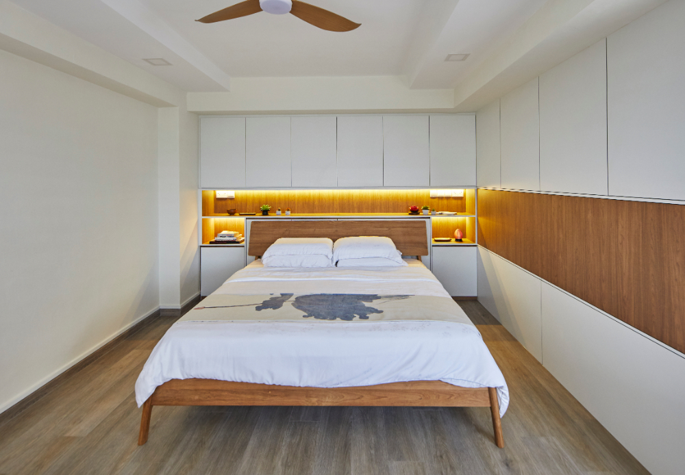 Contemporary, Scandinavian Design - Bedroom - HDB Executive Apartment - Design by Carpenters 匠