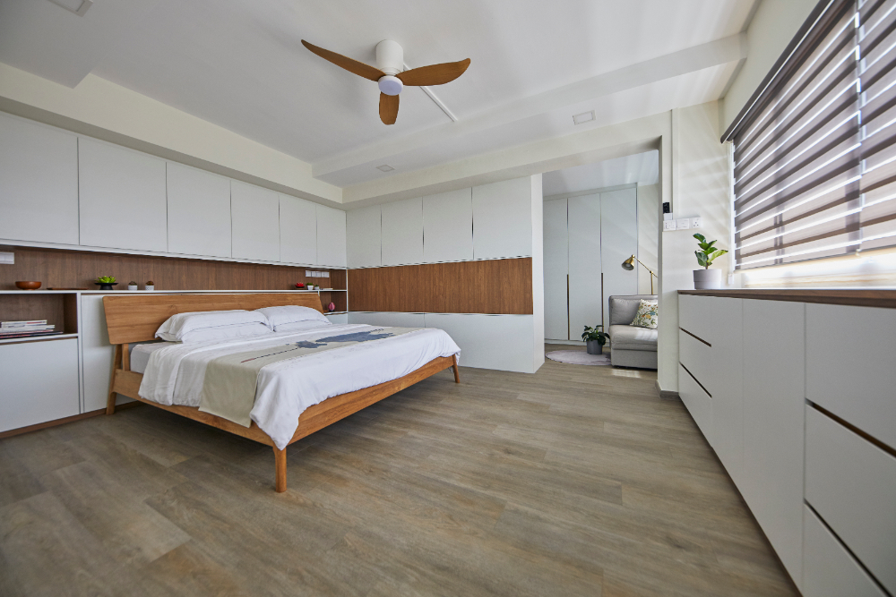 Contemporary, Scandinavian Design - Bedroom - HDB Executive Apartment - Design by Carpenters 匠