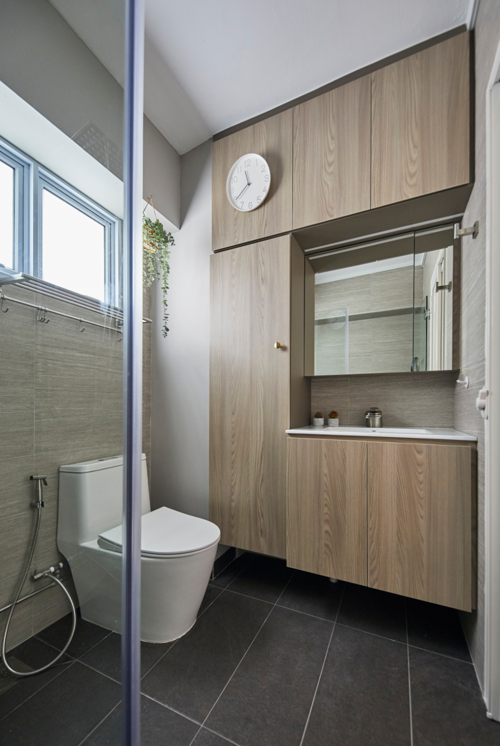 Contemporary, Scandinavian Design - Bathroom - HDB Executive Apartment - Design by Carpenters 匠