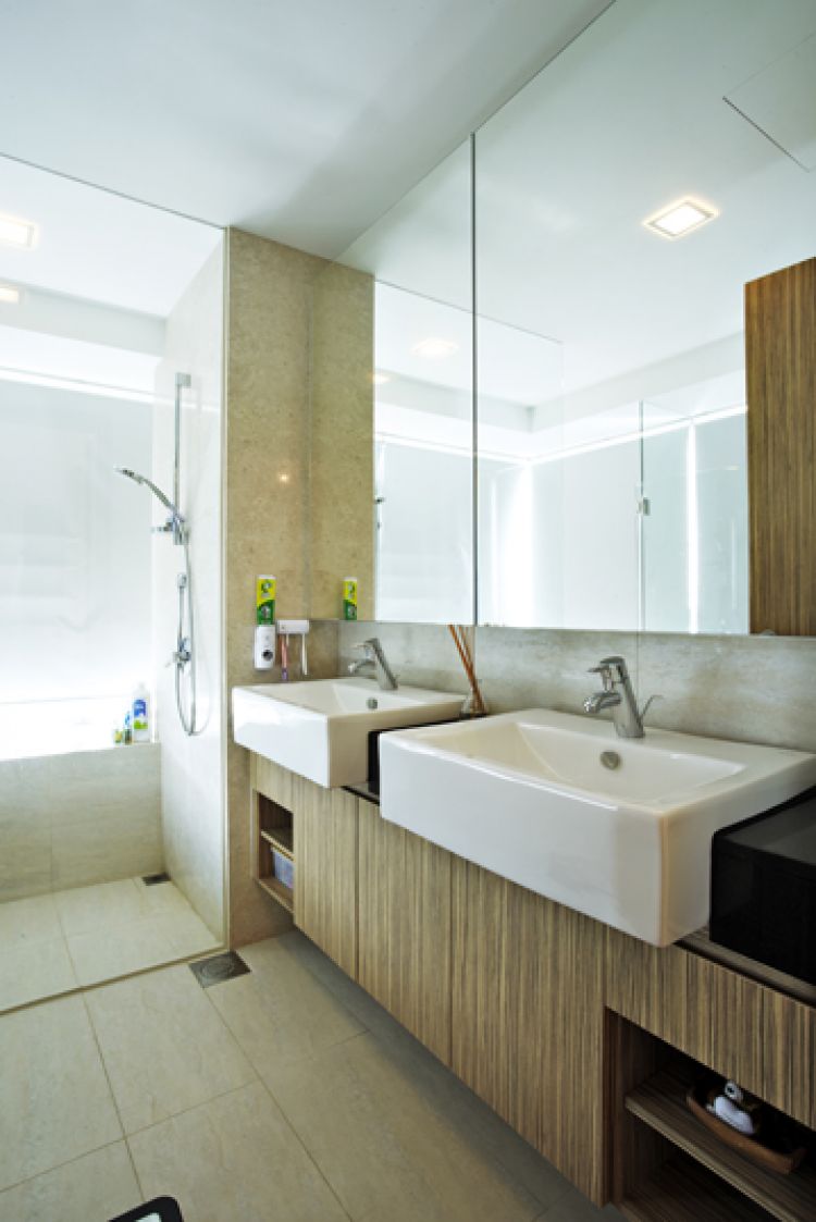 Contemporary, Modern Design - Bathroom - Condominium - Design by Carpenters 匠