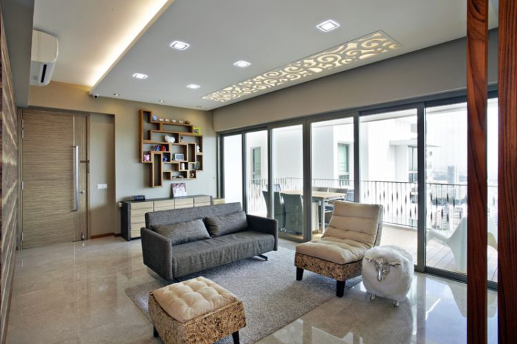 Contemporary, Modern Design - Living Room - Condominium - Design by Carpenters 匠