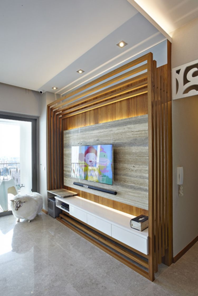 Contemporary, Modern Design - Living Room - Condominium - Design by Carpenters 匠