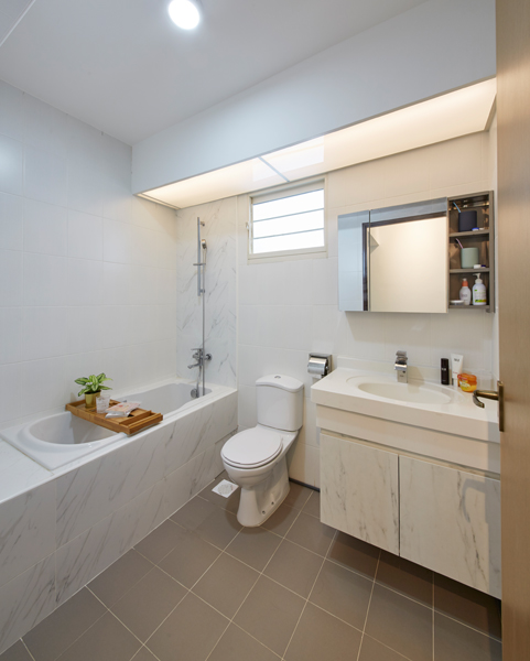 Eclectic, Minimalist, Scandinavian Design - Bathroom - HDB 4 Room - Design by Carpenters 匠