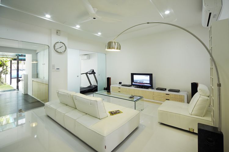 Contemporary, Modern Design - Living Room - Landed House - Design by Carpenters 匠