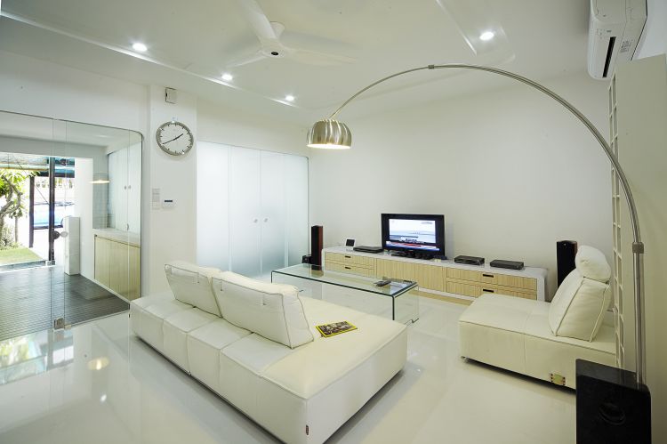 Contemporary, Modern Design - Living Room - Landed House - Design by Carpenters 匠