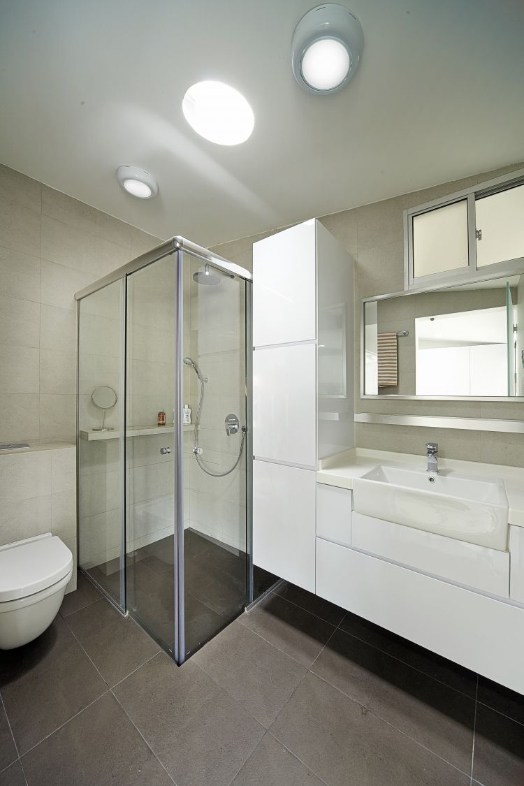 Contemporary, Modern Design - Bathroom - Landed House - Design by Carpenters 匠