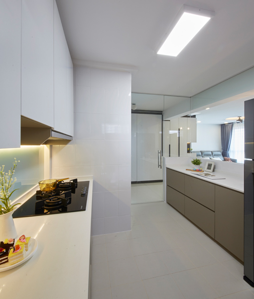 Eclectic, Modern, Scandinavian Design - Kitchen - HDB 4 Room - Design by Carpenters 匠