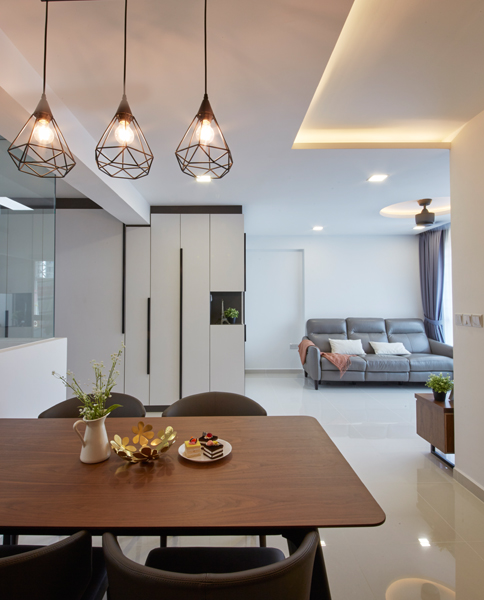 Eclectic, Modern, Scandinavian Design - Dining Room - HDB 4 Room - Design by Carpenters 匠