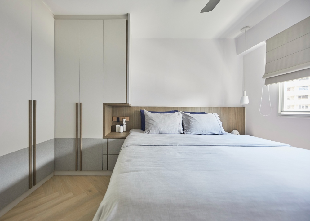 Industrial, Minimalist, Modern Design - Bedroom - HDB 5 Room - Design by Carpenters 匠