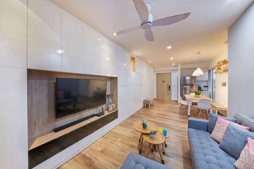 Classical, Contemporary, Modern Design - Living Room - HDB Executive Apartment - Design by Carpenters 匠
