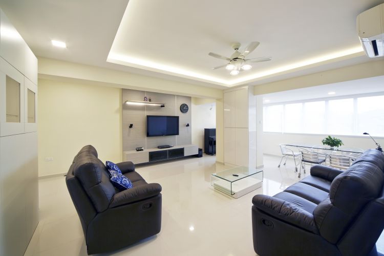 Contemporary, Modern Design - Living Room - Condominium - Design by Carpenters 匠