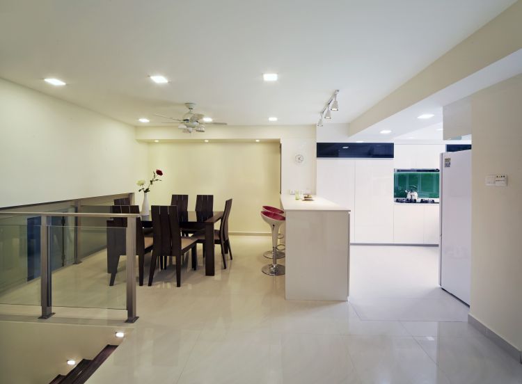 Contemporary, Modern Design - Dining Room - Condominium - Design by Carpenters 匠