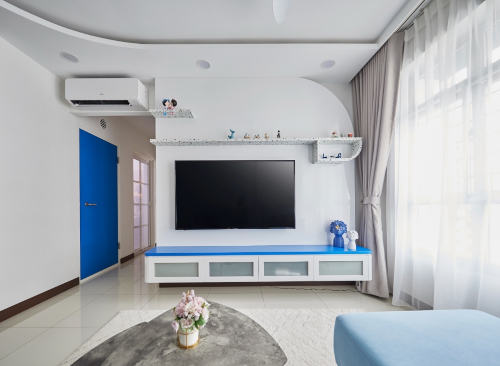 Minimalist, Modern Design - Living Room - HDB 3 Room - Design by Carpenters 匠