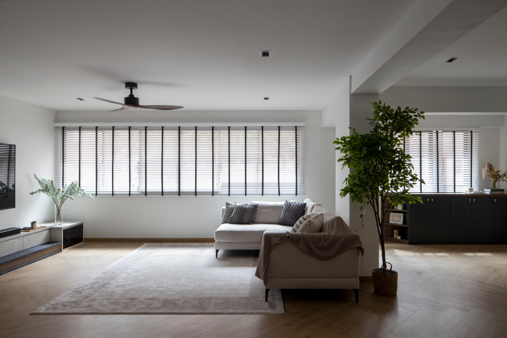 Modern Design - Living Room - HDB Executive Apartment - Design by Carpenters 匠