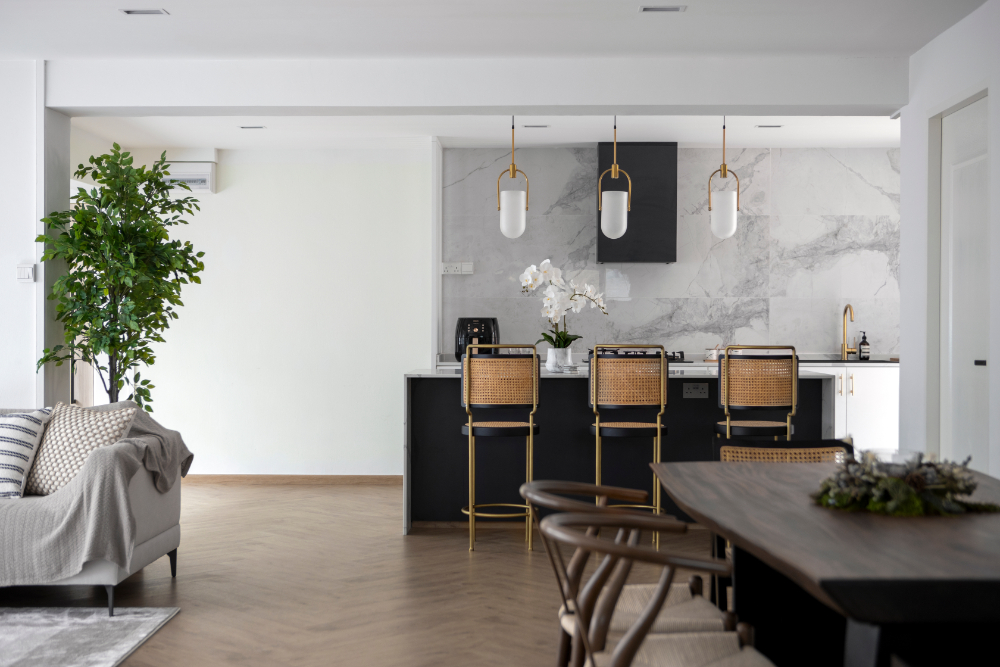 Modern Design - Dining Room - HDB Executive Apartment - Design by Carpenters 匠