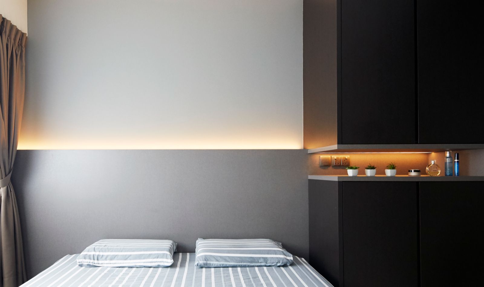 Eclectic, Minimalist, Modern Design - Bedroom - HDB 4 Room - Design by Carpenters 匠
